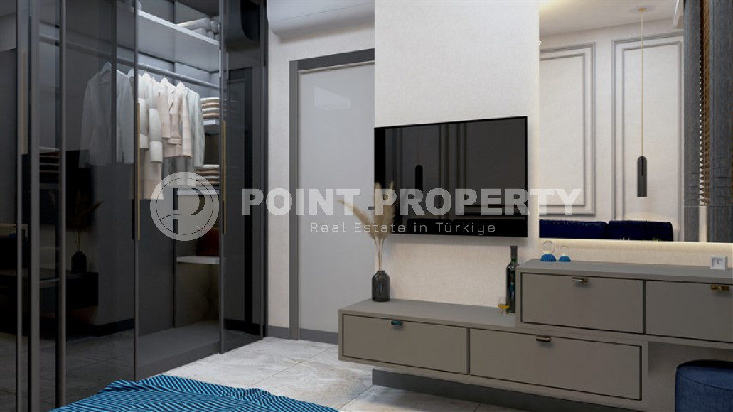 Квартиры и дуплексы с площадью 46 - 100 м2 в красивой малоэтажной резиденции, Демирташ-id-4712-фото-7