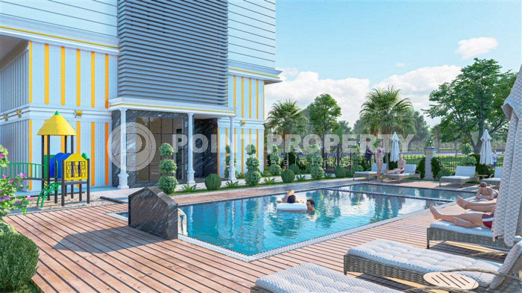 Квартиры и дуплексы с площадью 46 - 100 м2 в красивой малоэтажной резиденции, Демирташ-id-4712-фото-9