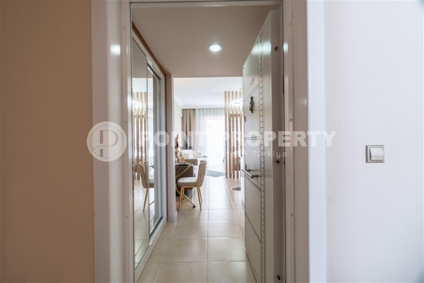 Бюджетное предложение. Меблированная студия в Махмутларе 35 кв.м.-id-1385-фото-13