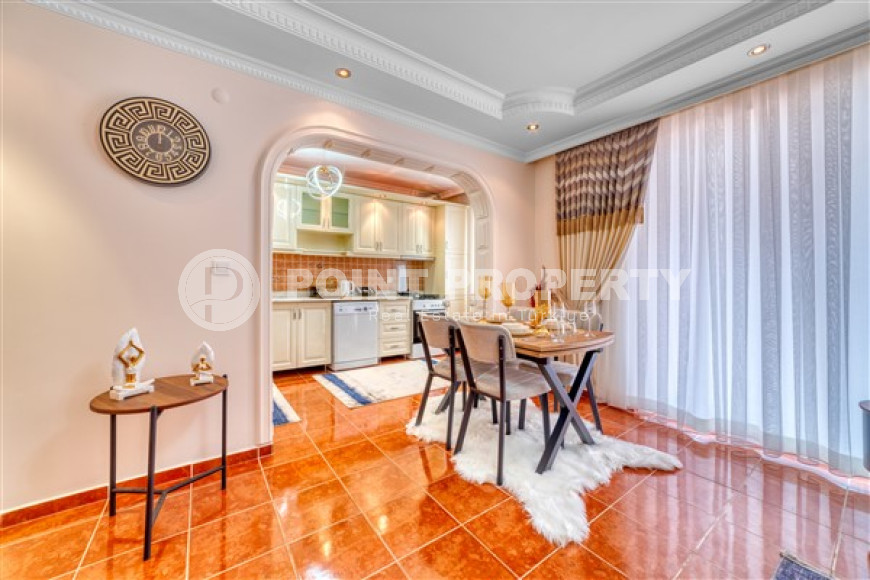 Панорамная квартира 2+1 с современным дизайном, мебелью и бытовой техникой в 250 метрах от моря-id-4721-фото-2