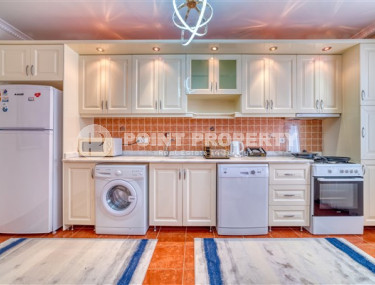 Панорамная квартира 2+1 с современным дизайном, мебелью и бытовой техникой в 250 метрах от моря-id-4721-фото-3