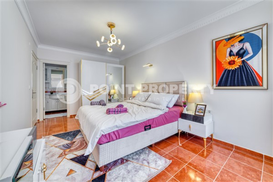 Панорамная квартира 2+1 с современным дизайном, мебелью и бытовой техникой в 250 метрах от моря-id-4721-фото-4