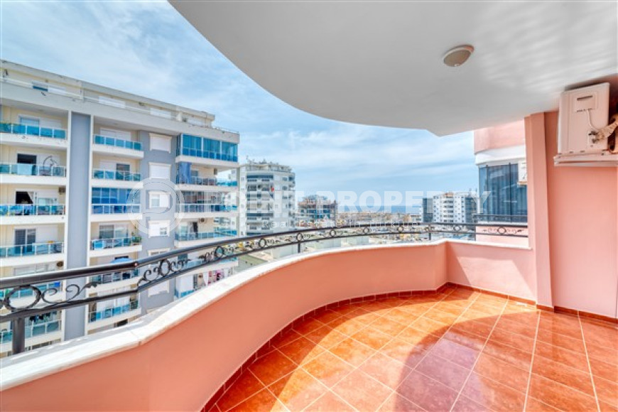 Панорамная квартира 2+1 с современным дизайном, мебелью и бытовой техникой в 250 метрах от моря-id-4721-фото-9