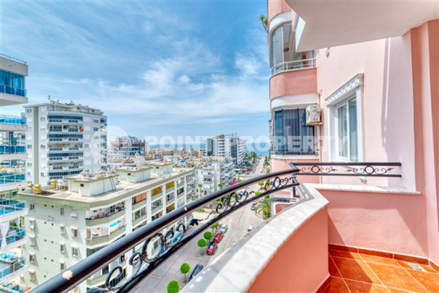 Панорамная квартира 2+1 с современным дизайном, мебелью и бытовой техникой в 250 метрах от моря-id-4721-фото-10