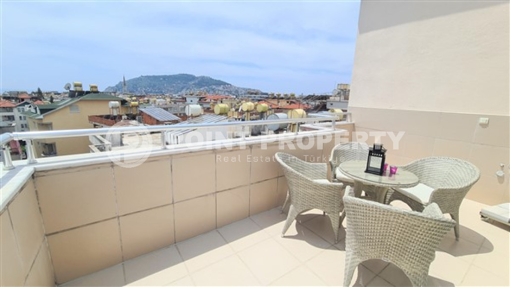 Дуплекс 4+2, общей площадью 200м2, в нескольких минутах ходьбы от центра Аланьи и в 700 метрах от пляжа-id-4723-фото-14