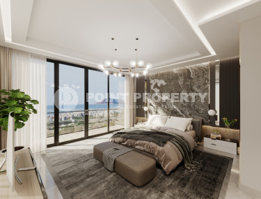 Просторная новая вилла 4+1 с собственным бассейном и садом в элитном районе Аланьи - Каргыджак-id-4726-фото-4