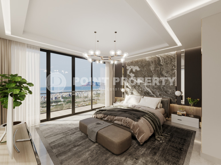 Просторная новая вилла 4+1 с собственным бассейном и садом в элитном районе Аланьи - Каргыджак-id-4726-фото-4