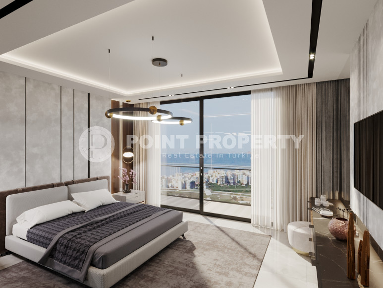 Просторная новая вилла 4+1 с собственным бассейном и садом в элитном районе Аланьи - Каргыджак-id-4726-фото-6