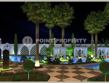 Просторная квартира с одной спальней в резиденции на завершающем этапе строительства в центре Аланьи-id-4727-фото-5