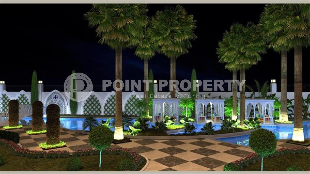 Просторная квартира с одной спальней в резиденции на завершающем этапе строительства в центре Аланьи-id-4727-фото-5