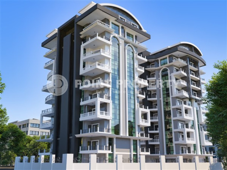 Small apartment in a residence under construction within walking distance of the beach and the center of Alanya-id-4728-photo-1