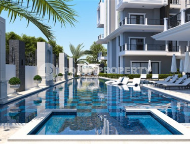 Небольшая квартира в резиденции на этапе строительства в нескольких минутах ходьбы от пляжа и центра Аланьи-id-4728-фото-2