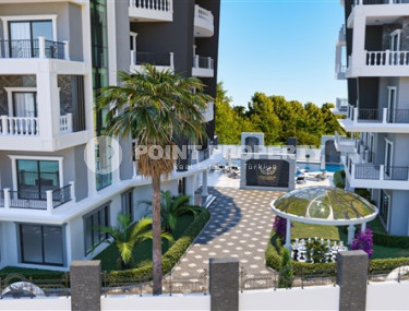 Небольшая квартира в резиденции на этапе строительства в нескольких минутах ходьбы от пляжа и центра Аланьи-id-4728-фото-4