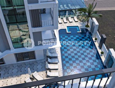 Небольшая квартира в резиденции на этапе строительства в нескольких минутах ходьбы от пляжа и центра Аланьи-id-4728-фото-5