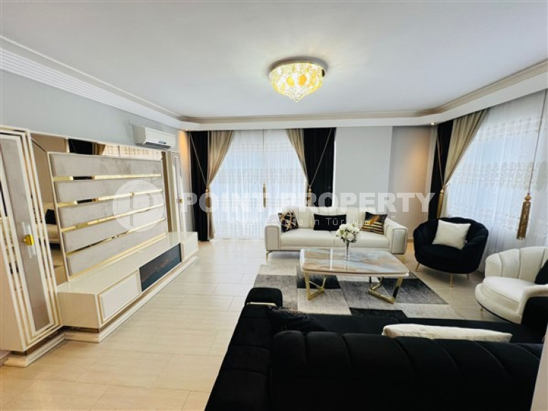 Стильная современная квартира 2+1, общей площадью 130 м2, в 400 метрах от моря в районе Махмутлар-id-4729-фото-2