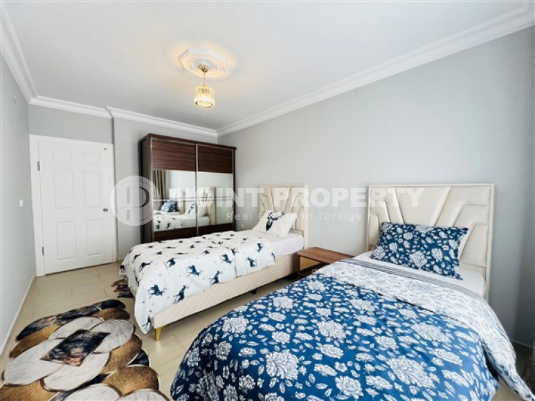 Стильная современная квартира 2+1, общей площадью 130 м2, в 400 метрах от моря в районе Махмутлар-id-4729-фото-9