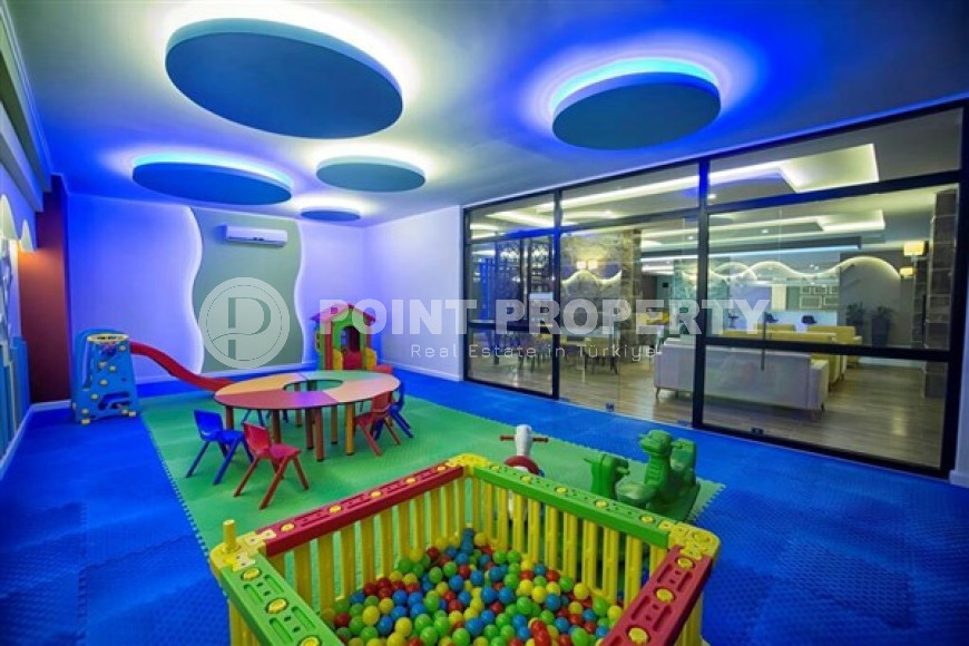 Панорамная квартира на 6-м этаже в роскошном жилом комплексе в центре района Тосмур-id-4730-фото-13