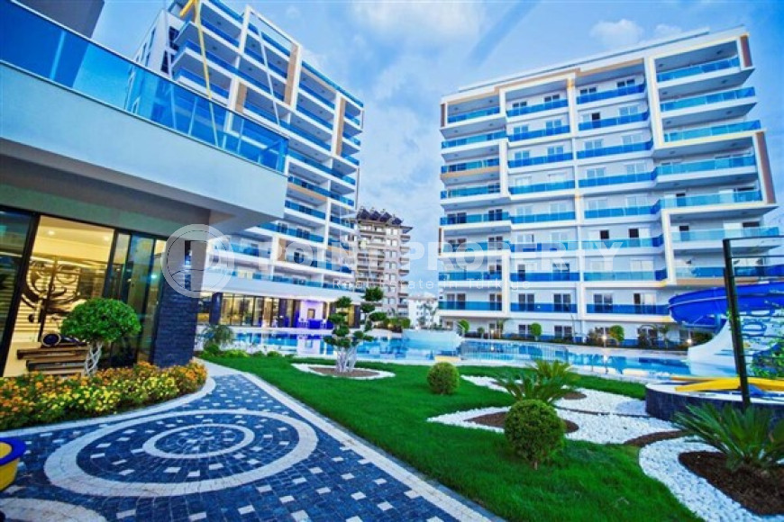 Панорамная квартира на 6-м этаже в роскошном жилом комплексе в центре района Тосмур-id-4730-фото-14