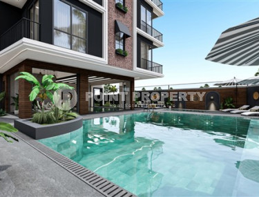 Апартаменты в резиденции на этапе строительства  в 300 метрах от пляжа и набережной в центре Аланьи-id-4732-фото-2