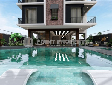 Апартаменты в резиденции на этапе строительства  в 300 метрах от пляжа и набережной в центре Аланьи-id-4732-фото-3