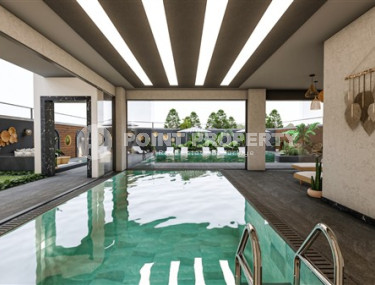 Апартаменты в резиденции на этапе строительства  в 300 метрах от пляжа и набережной в центре Аланьи-id-4732-фото-4