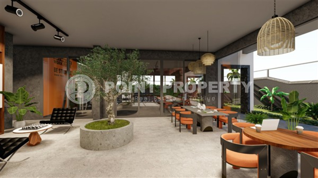 Апартаменты в резиденции на этапе строительства  в 300 метрах от пляжа и набережной в центре Аланьи-id-4732-фото-8