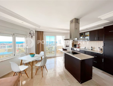 Красивые трёхкомнатные апартаменты с мебелью и двумя видовыми балконами, Тосмур-id-4735-фото-2