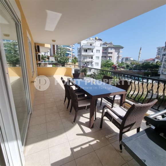 Furnished cozy apartment of 110 m2 with two balconies in the Tosmur area-id-4736-photo-8