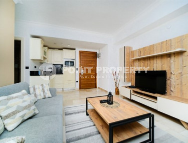 Красочная квартира с планировкой комнат 2+1 в превосходном комплексе на удалении от моря, Каргыджак-id-4738-фото-5