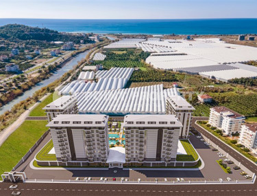 Two 1+1 apartments with an area of 54 m2 each, in a residence under construction located in the Demirtas area-id-4740-photo-2