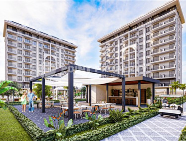 Two 1+1 apartments with an area of 54 m2 each, in a residence under construction located in the Demirtas area-id-4740-photo-3