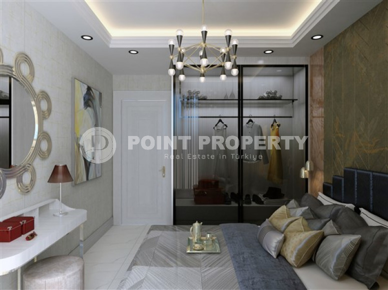 Two 1+1 apartments with an area of 54 m2 each, in a residence under construction located in the Demirtas area-id-4740-photo-6