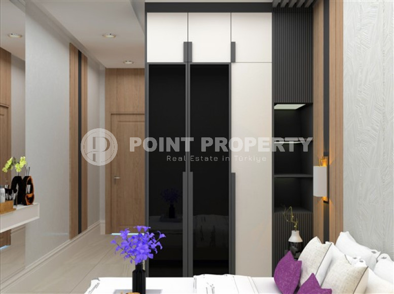 Two 1+1 apartments with an area of 54 m2 each, in a residence under construction located in the Demirtas area-id-4740-photo-8