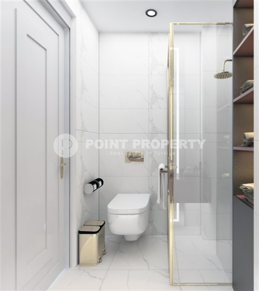 Two 1+1 apartments with an area of 54 m2 each, in a residence under construction located in the Demirtas area-id-4740-photo-9