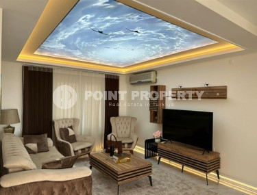 Двухэтажная вилла 150 м2 с красивым внутренним интерьером, район Каргыджак-id-4741-фото-2