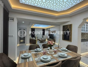 Двухэтажная вилла 150 м2 с красивым внутренним интерьером, район Каргыджак-id-4741-фото-3