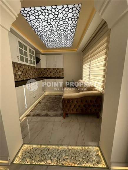 Двухэтажная вилла 150 м2 с красивым внутренним интерьером, район Каргыджак-id-4741-фото-4