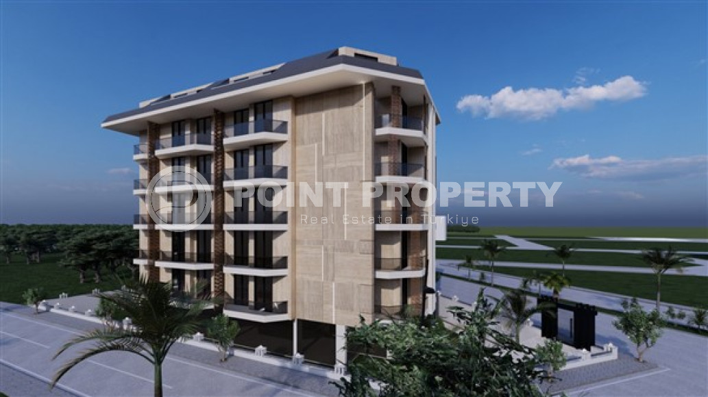 Двухуровневая квартира на 5 этаже и крыше строящегося комплекса в районе Оба-id-4745-фото-2