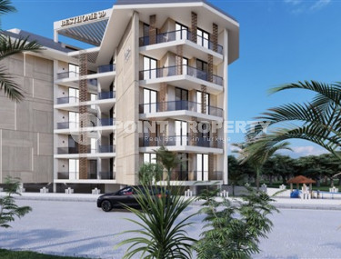 Двухуровневая квартира на 5 этаже и крыше строящегося комплекса в районе Оба-id-4745-фото-3