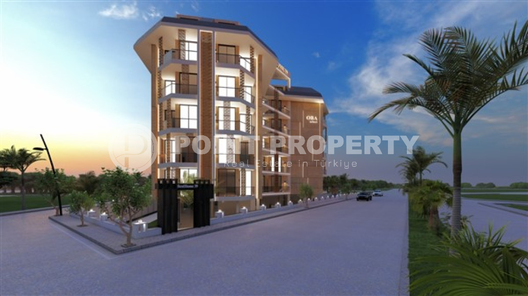 Двухуровневая квартира на 5 этаже и крыше строящегося комплекса в районе Оба-id-4745-фото-4