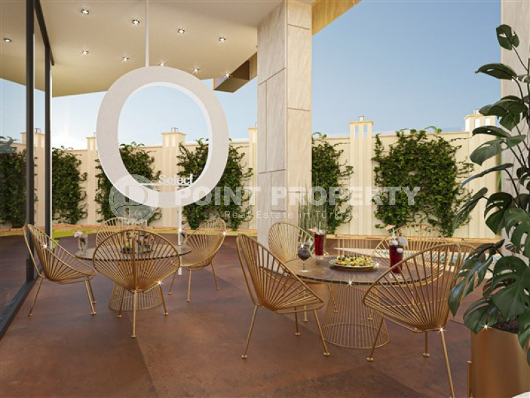 Двухуровневая квартира на 5 этаже и крыше строящегося комплекса в районе Оба-id-4745-фото-10