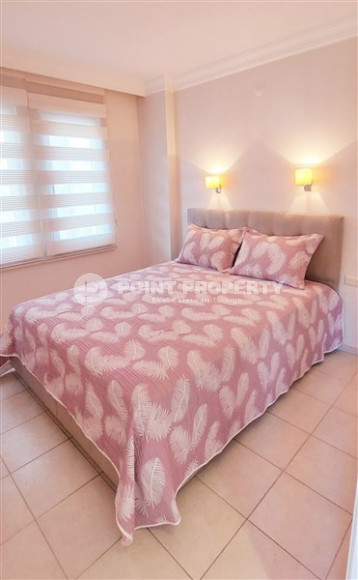 Компактная двухкомнатная квартира 45 м2 с балконом, центр Аланьи, район пляжа Клеопатра-id-4746-фото-7