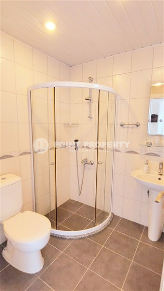 Компактная двухкомнатная квартира 45 м2 с балконом, центр Аланьи, район пляжа Клеопатра-id-4746-фото-10