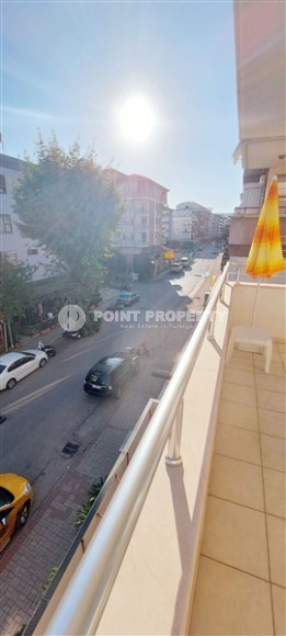 Компактная двухкомнатная квартира 45 м2 с балконом, центр Аланьи, район пляжа Клеопатра-id-4746-фото-11