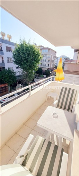 Компактная двухкомнатная квартира 45 м2 с балконом, центр Аланьи, район пляжа Клеопатра-id-4746-фото-12