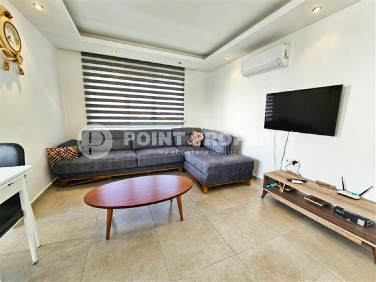 Меблированная двухкомнатная квартира 62 м2 в комплексе 2018 года, Махмутлар-id-4747-фото-2