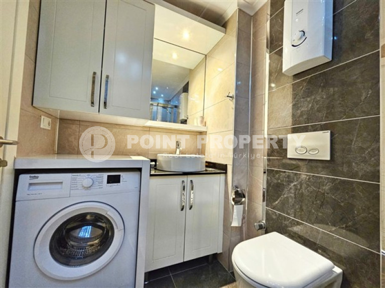 Меблированная двухкомнатная квартира 62 м2 в комплексе 2018 года, Махмутлар-id-4747-фото-8