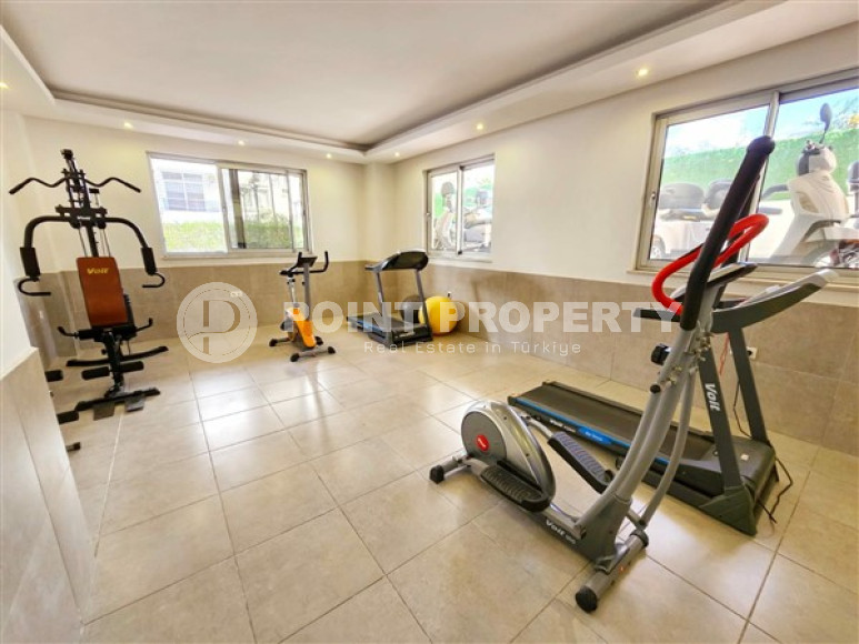 Меблированная двухкомнатная квартира 62 м2 в комплексе 2018 года, Махмутлар-id-4747-фото-11