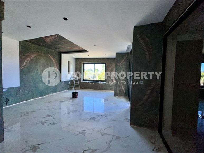 Двойная вилла с площадью 150 м2 и двумя этажами с выходом на крышу, район Каргыджак-id-4751-фото-3