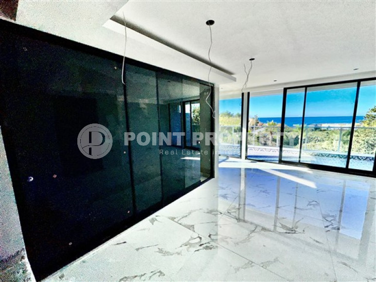 Двойная вилла с площадью 150 м2 и двумя этажами с выходом на крышу, район Каргыджак-id-4751-фото-5